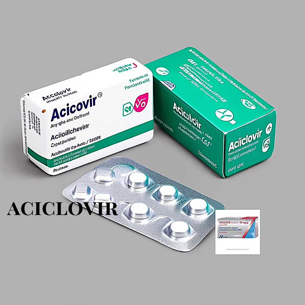 Aciclovir se necesita receta medica